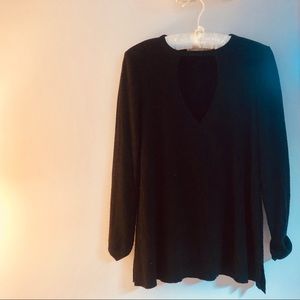 Urban outfitters open neck blouse